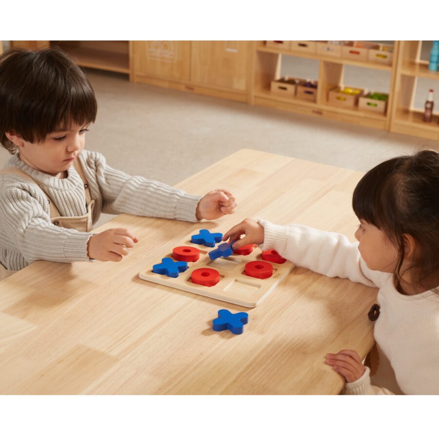 Viga Drewniana Gra Klasyczna Kolko i Krzyzyk 1