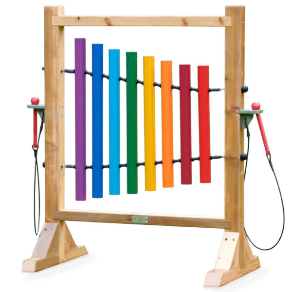pinobambino-Tęczowe Dzwonki Kolorowa Tablica Do Grania
