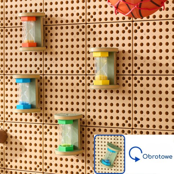 pinobambino Zestaw Edukacyjnych Klepsydr STEM 1 Główna zabawki drewniane montessori