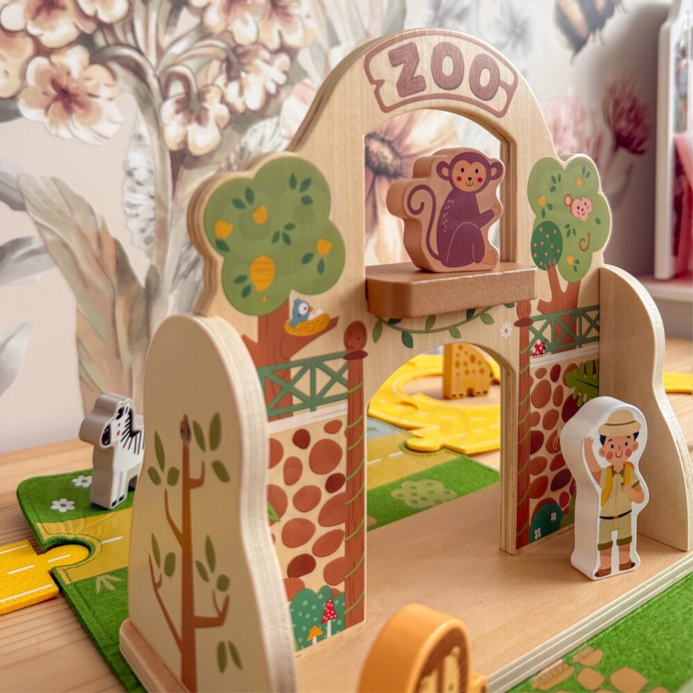 Zestaw Mini ZOO Przenośny Zestaw Torba Zwierzęta